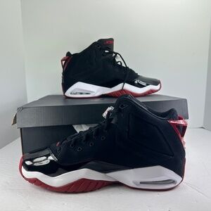 Nike Air Jordan B'Loyal Bred Black Gym Red Sneakers 315317-026 Men's Sizes